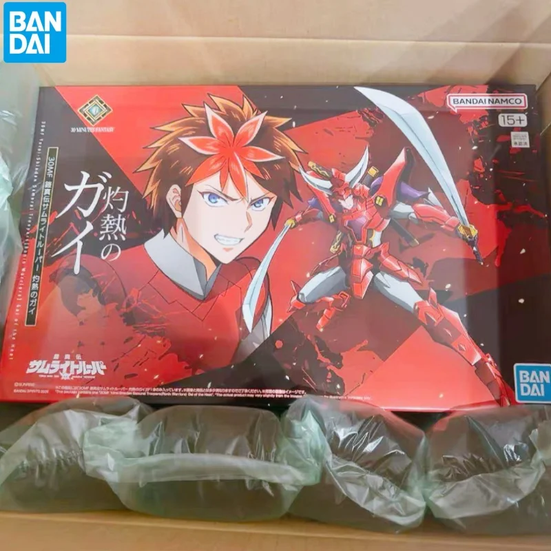 

В наличии: Сборная модель Bandai 30MF Armor Legend Samurai Troopers Guy Of The Scorching Heat, фигурка для сборки, аниме-игрушка, подарок