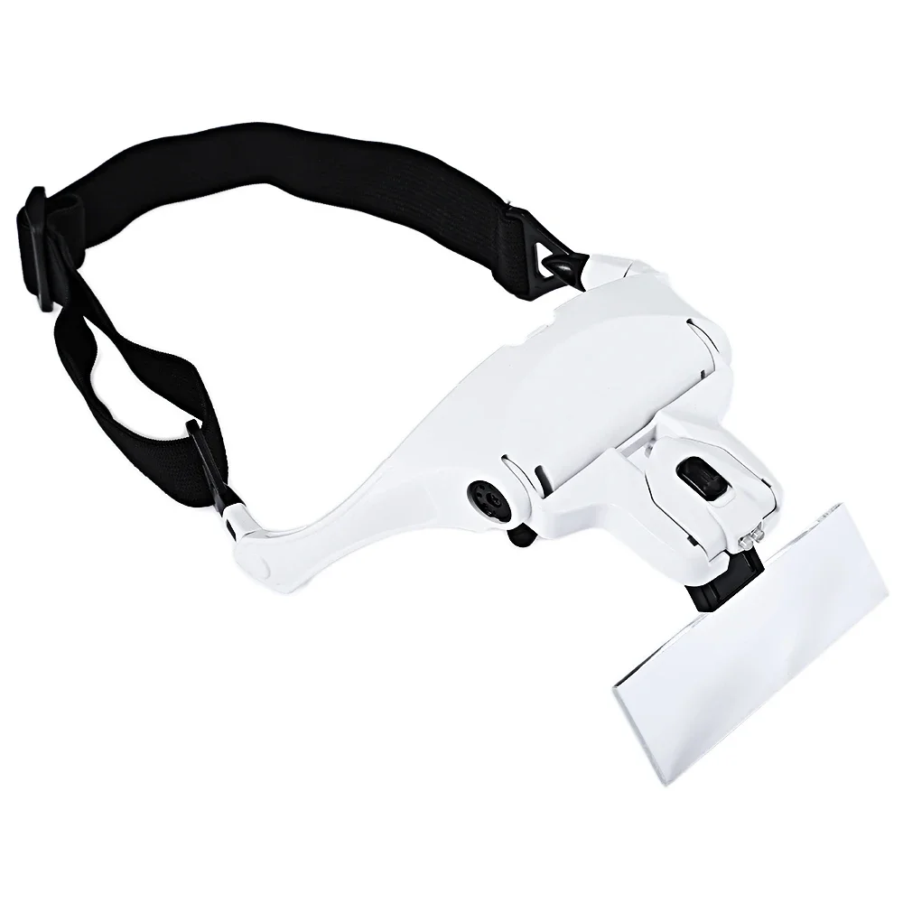 Loupe de réparation de lecture 1.0x 1.5x 2.0x 2.5x 3.5x styles de port avec lumières LED pour les personnes âgées