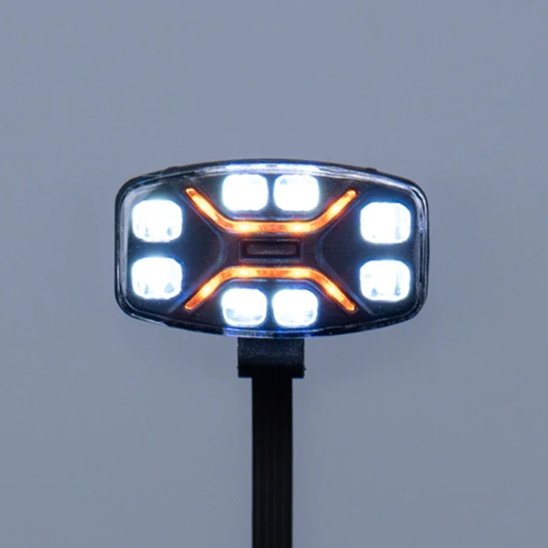 Lampa dachowa LED 5V w skali 1:14, symulacja reflektora do ciężarówek RC Tamiya SCANIA 770S R620 VOLVO BENZ Arocs MAN TGX, akcesoria samochodowe