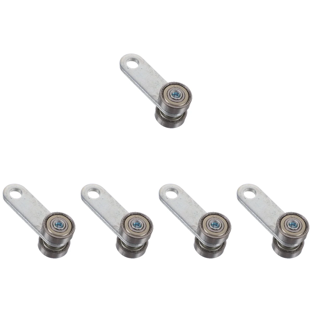 

Set of 5 C30 Sliding Door Hanging Wheel Assembly Roller Trolley High-Precision Strut Channel