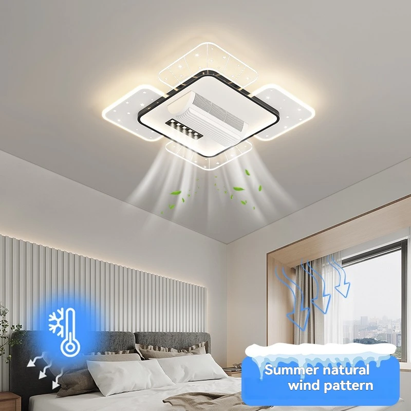 غير مرئية الخالية من الشفرة Led مروحة السقف ضوء التحكم عن بعد مروحة السقف مصباح لغرفة المعيشة غرفة نوم مصابيح داخلية