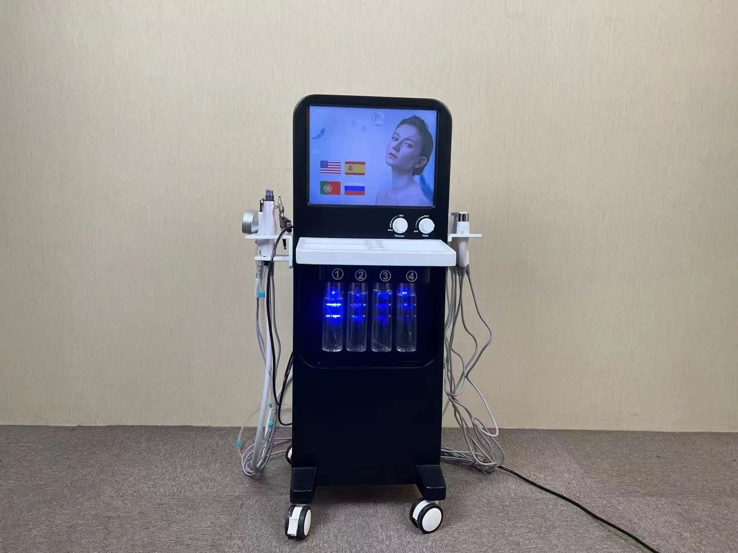 Hydra Dermabrasion Face Moisturizer Skin Care Oxygen Facial Machine Skin Tightening for skin rejuvenation