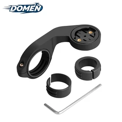 RIDERACE 자전거 컴퓨터 마운트 거치대, 플라스틱 산악 자전거 핸들 바, 주행 거리계, 스톱워치 랙, 가민, 브라이튼, 와후, 사이클링 부품
