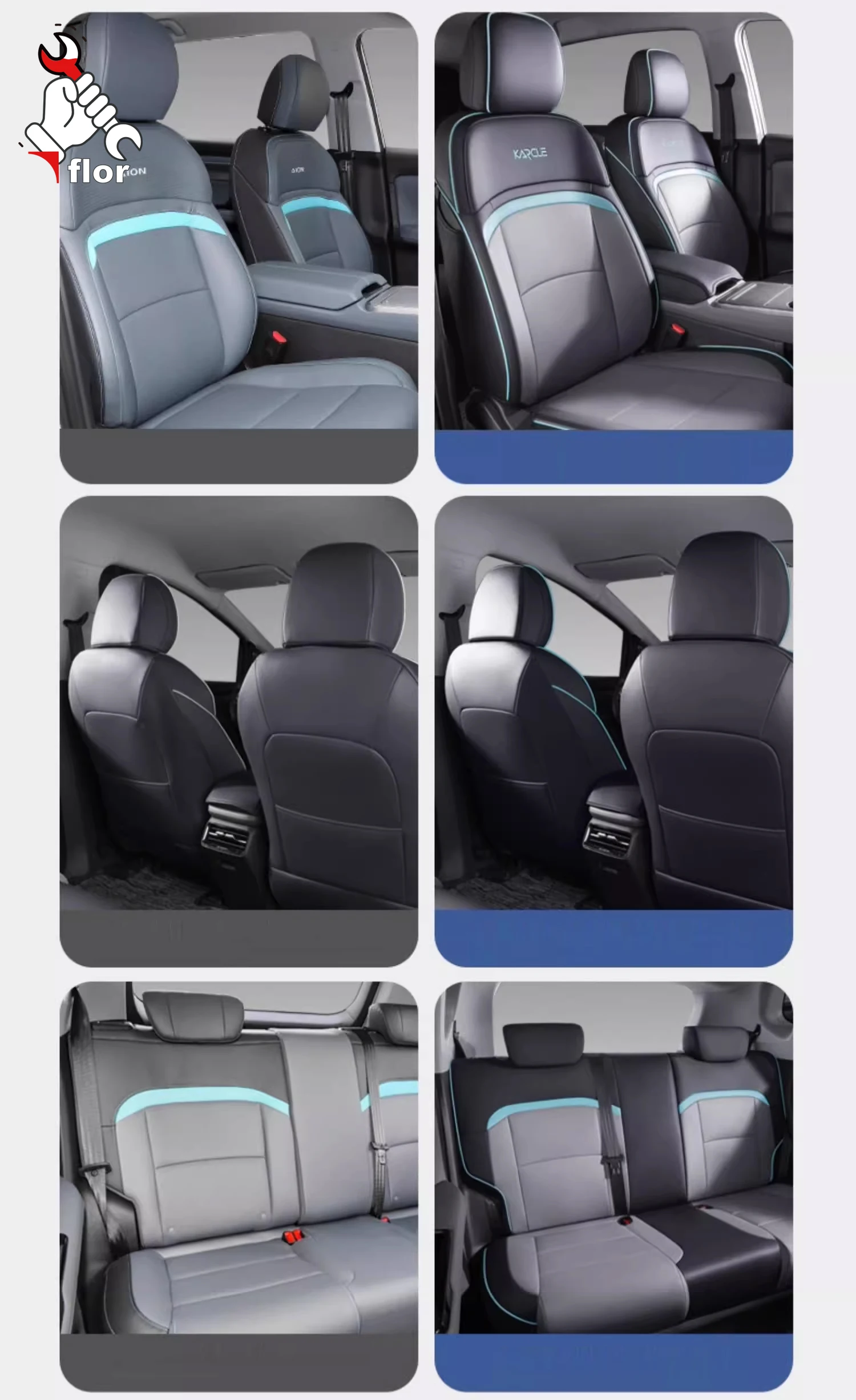 Left-Drive Car Seat Cover For AION Y Plus Younger 2025 Custom Fit Seat Cover Full Surrounded Seat Cushion Seat Protection Cover