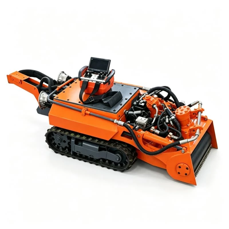Underwater Cleaner Robot Desilting Crawler With Suction Pump Camera Lake Pond Sediment Removal Wastewater Treatment Customized
