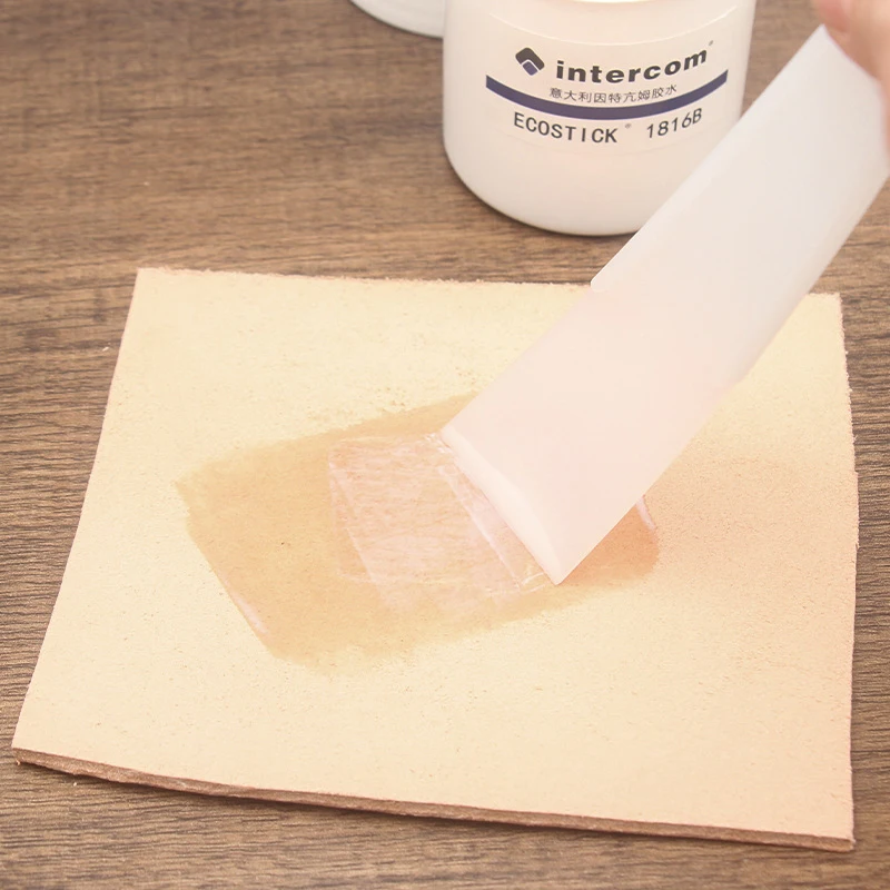 Hot Sale 5 PCS Leather Scraper Gumming Board DIY Handmade Leather Tools PP Practical Gluing Leather Accessories