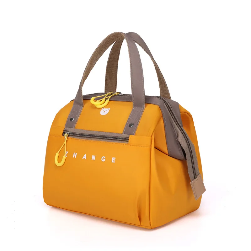 Insulated Lunch Bag Oxford Aluminum Foil Thermal Tote Portable Bento Box for School Work Men Women Kids Food Storage