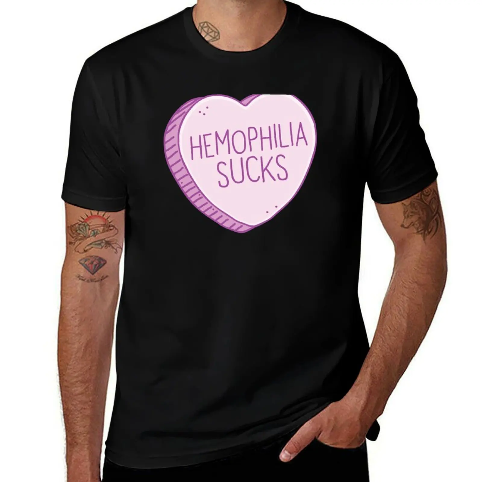 

Hemophilia Sucks T-Shirt oversized t shirt anime tshirt graphic tee shirt man t shirt oversized t shirts for men