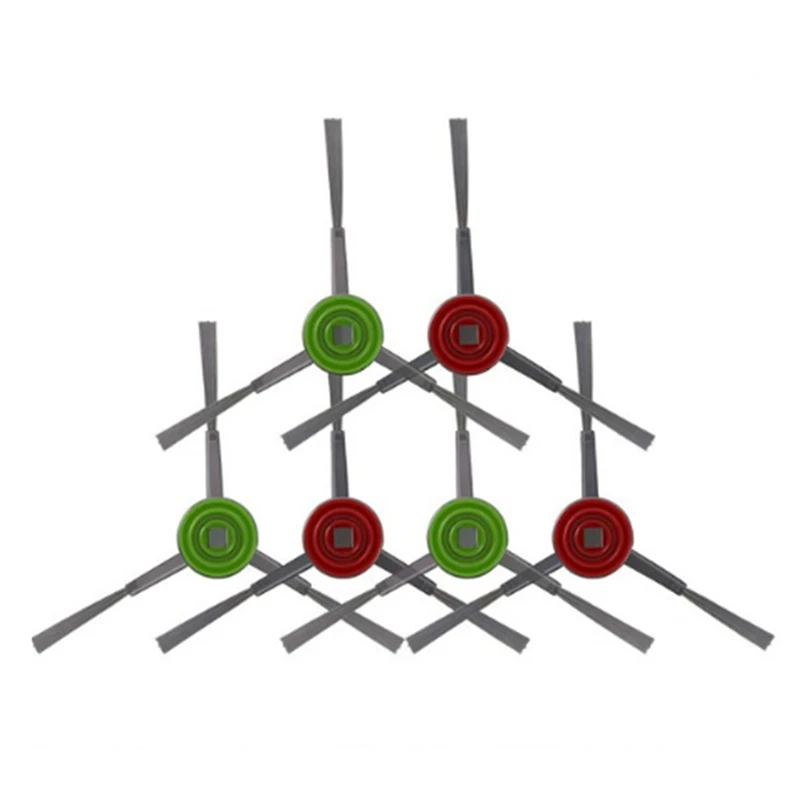 6Pack wymienna szczotka boczna części zamienne do Ecovacs DN55 DN520 DN33 DN36 odkurzacz Robot