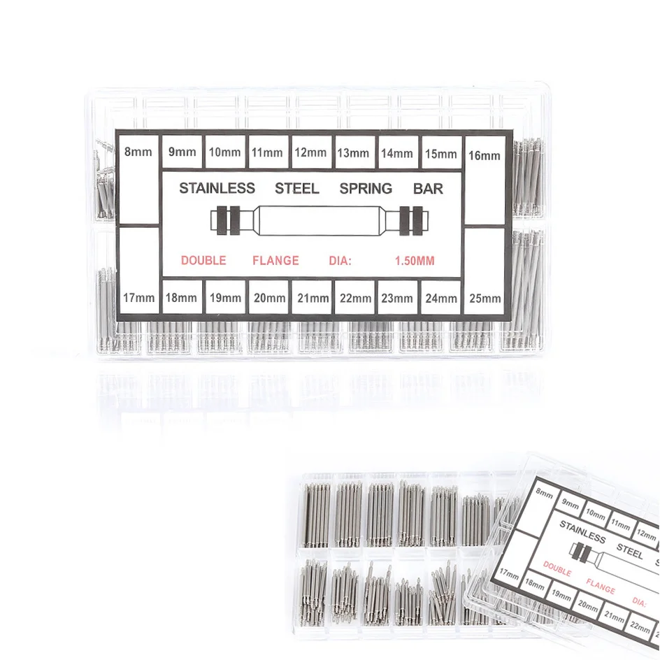 Watch Band Spring Pins Repair Tool for Watch Strap Release Spring Bars Pin 8mm-27mm Bracelet Link Pin Watchband Accessories