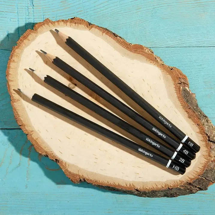 Kit de esboço e desenho KINGART, conjunto de 13