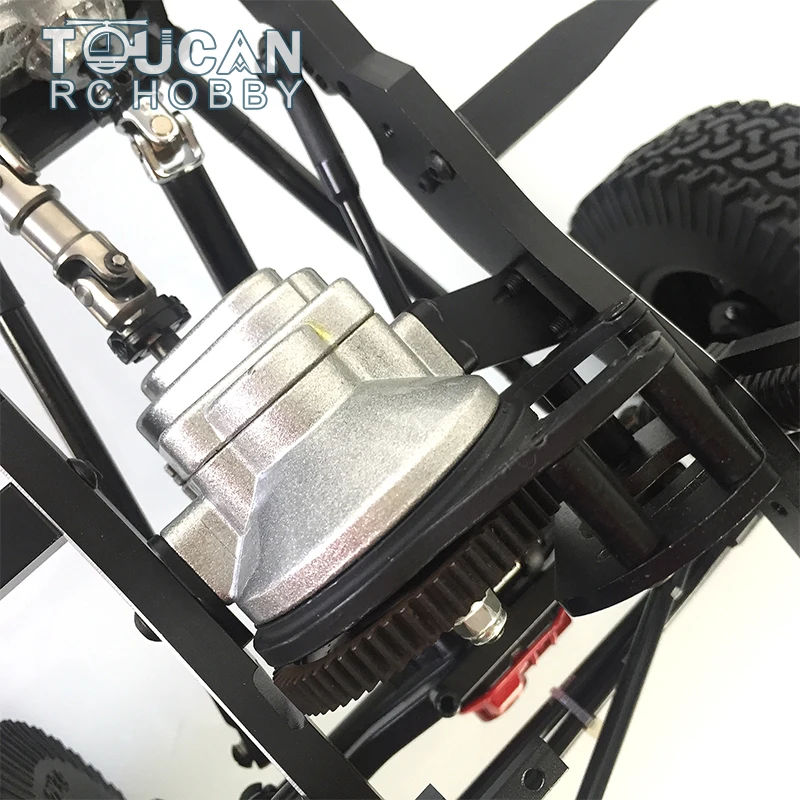 

TOUCAN Rock Crawler 1/10 Wheel Tires Metal Chassis for D90 RC Cars Remote Control Climbing Car Vehicle Model Toy