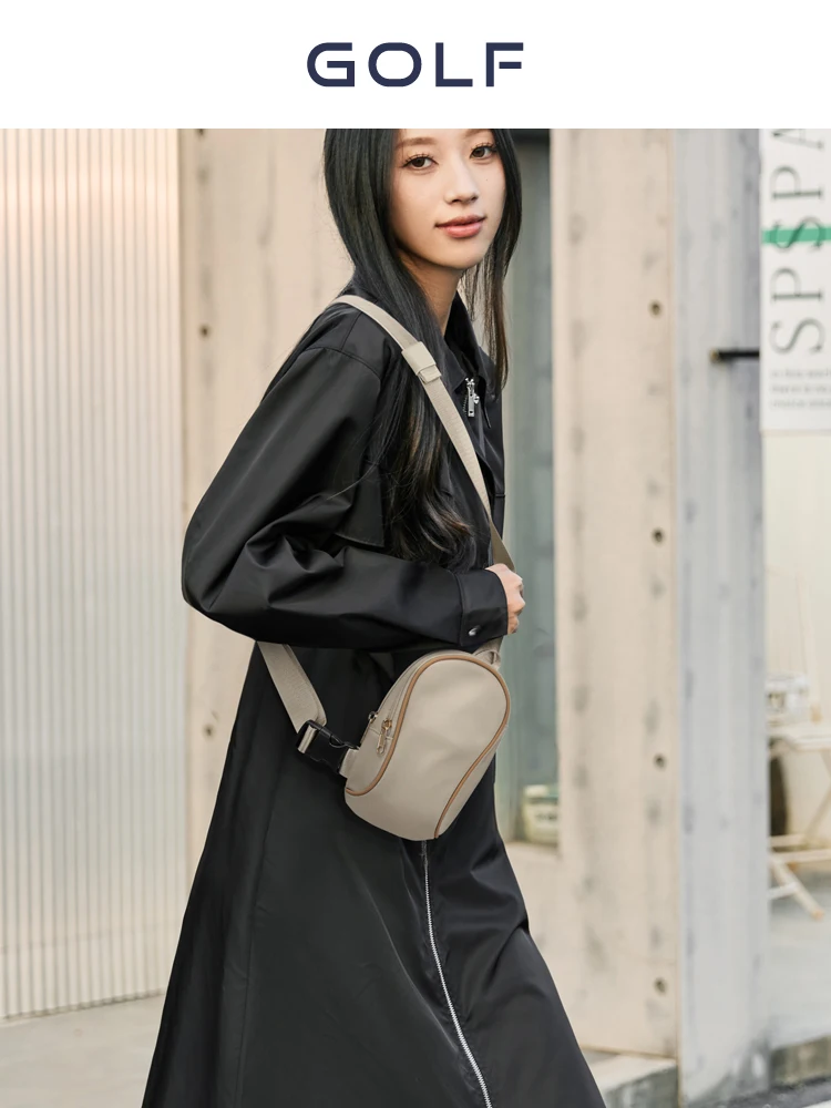 GOLF2025 Borsa a tracolla Faion casual di grande capacità da donna nuova Borsa a tracolla singola Borsa da petto sportiva per il tempo libero Borsa da donna