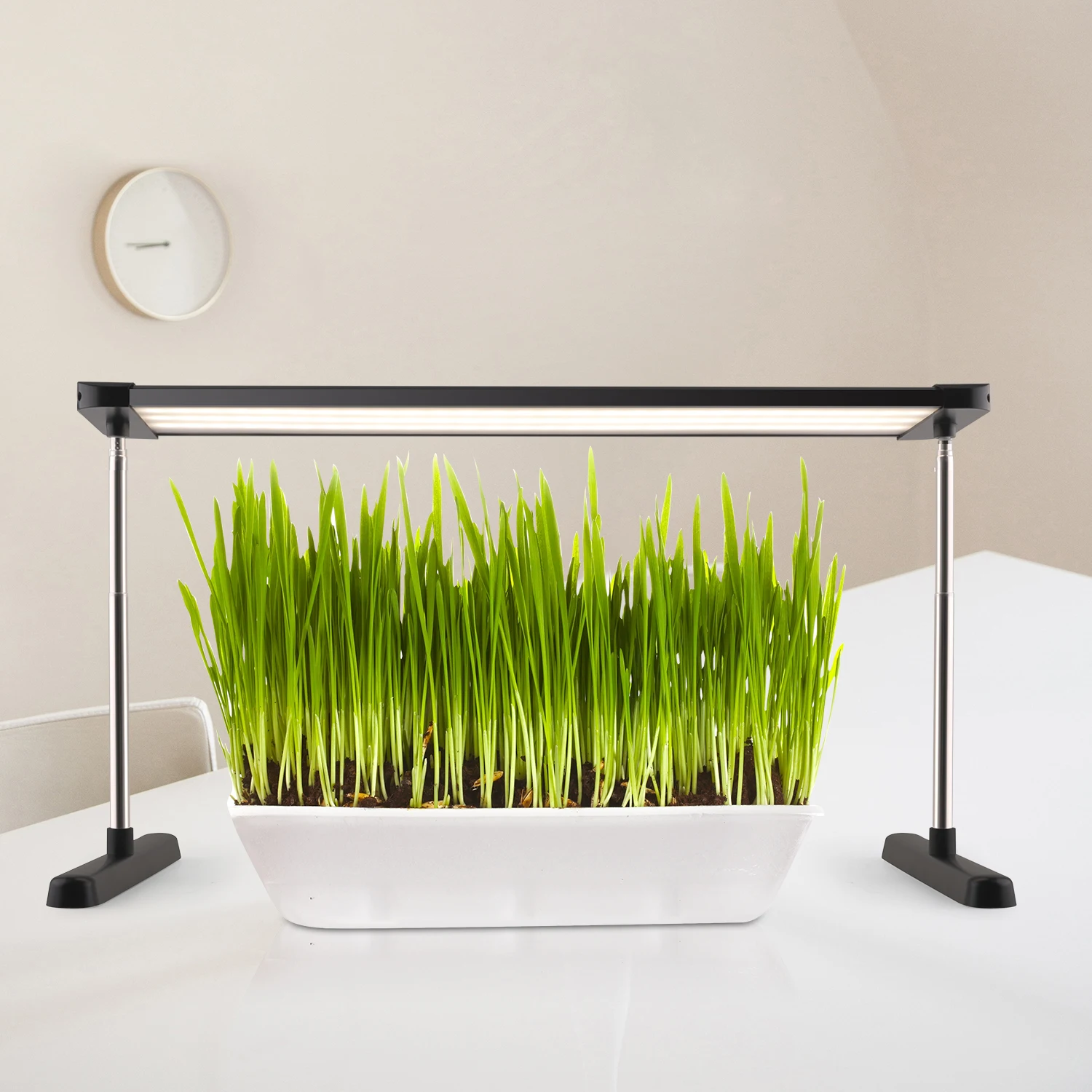 

J&C 24w Hydroponic Grow Lights Indoor Plant Lamp Home Room House bar Led Light Long Shelf Floor Hanging