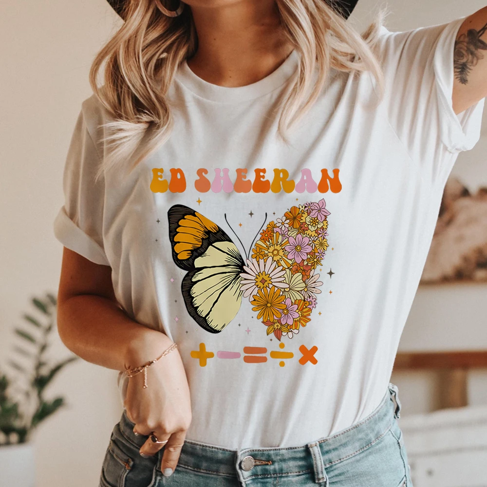 

Ed Sheeran Butterfly Tshirt Aesthetic Butterfly Shirt Country Music T Shirt Music Concert Shirts Unisex Short Sleeves Tops