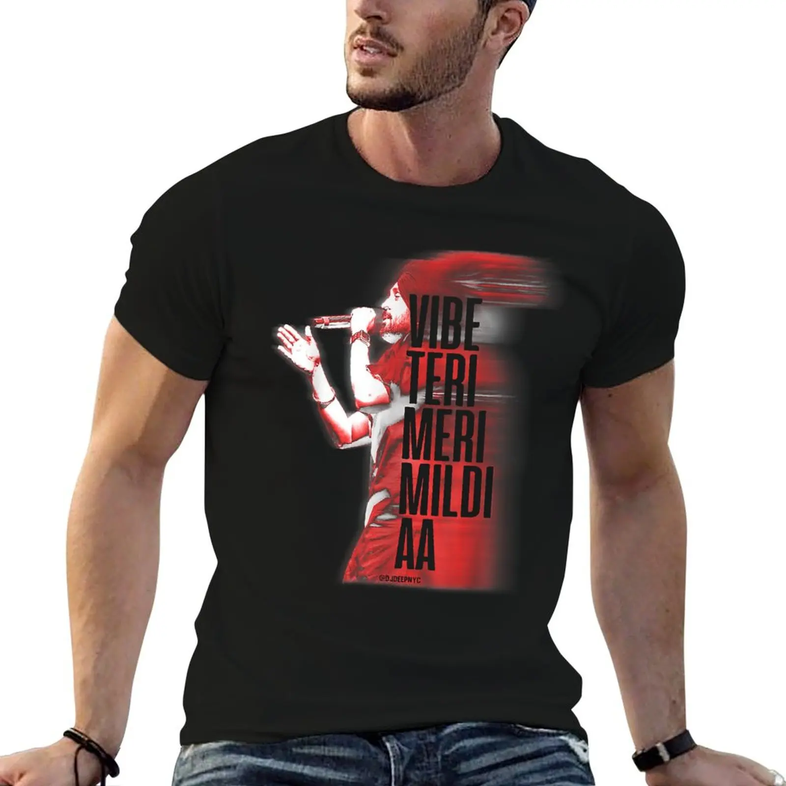 

DILJIT DOSANJH Vibe Teri Meri Mildi A Apparels T-Shirt tees oversizeds vintage clothes cute clothes workout shirts for men