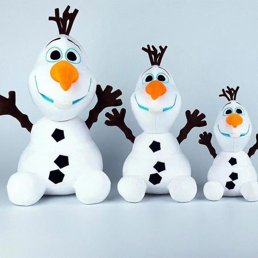 ديزني فروزن إلسا آنا الأميرة محشوة 40-50 سنتيمتر أفخم دمية أولاف ثلج الجليد سفين فلاريون بروني لعبة الفتيات الاطفال هدايا عيد الميلاد #6