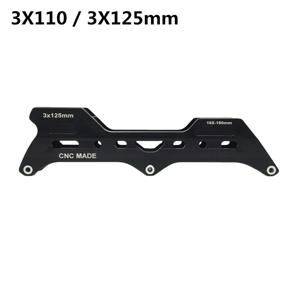 

Customization Blance 3*110mm 246mm 3*125mm 260mm Inline Skates Frame For Slalom Skates Convert