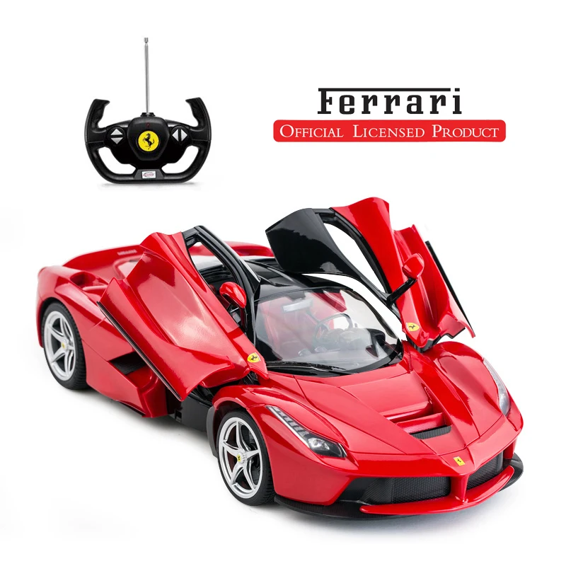 Ferrari LaFerrari RC Car 1:14 Scale Remote Control Car Model Radio Controlled Auto Open Door Machine Toys Gift for Kids Adults