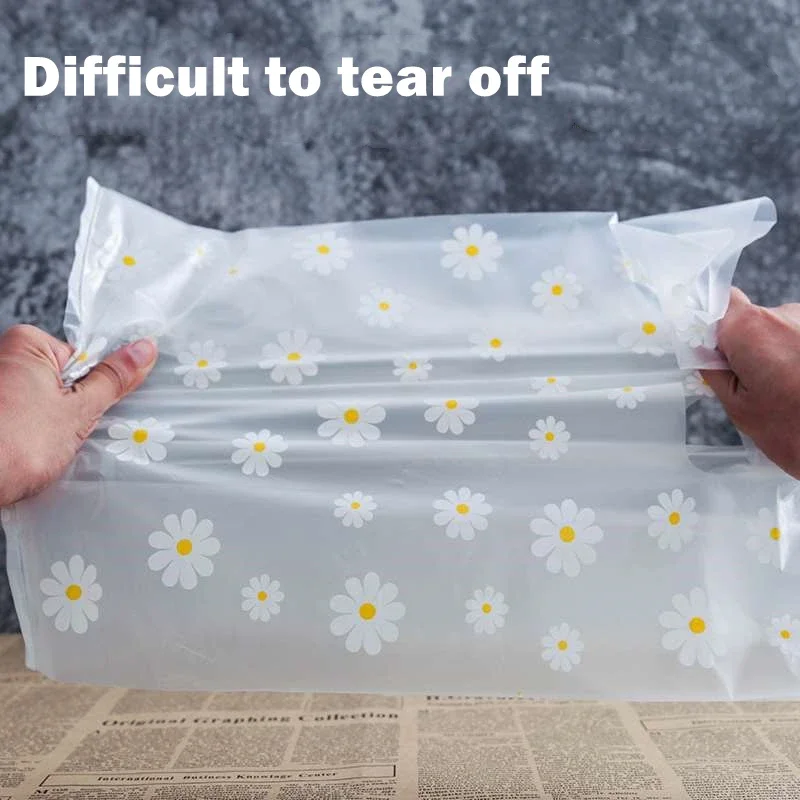 50 stücke Kunststoff Geschenk Tasche Mit Griff Weihnachten Hochzeit Party Organizer Süßigkeiten Kuchen Verpackung Taschen Merchandise Einkaufstaschen Neue – Detail 6
