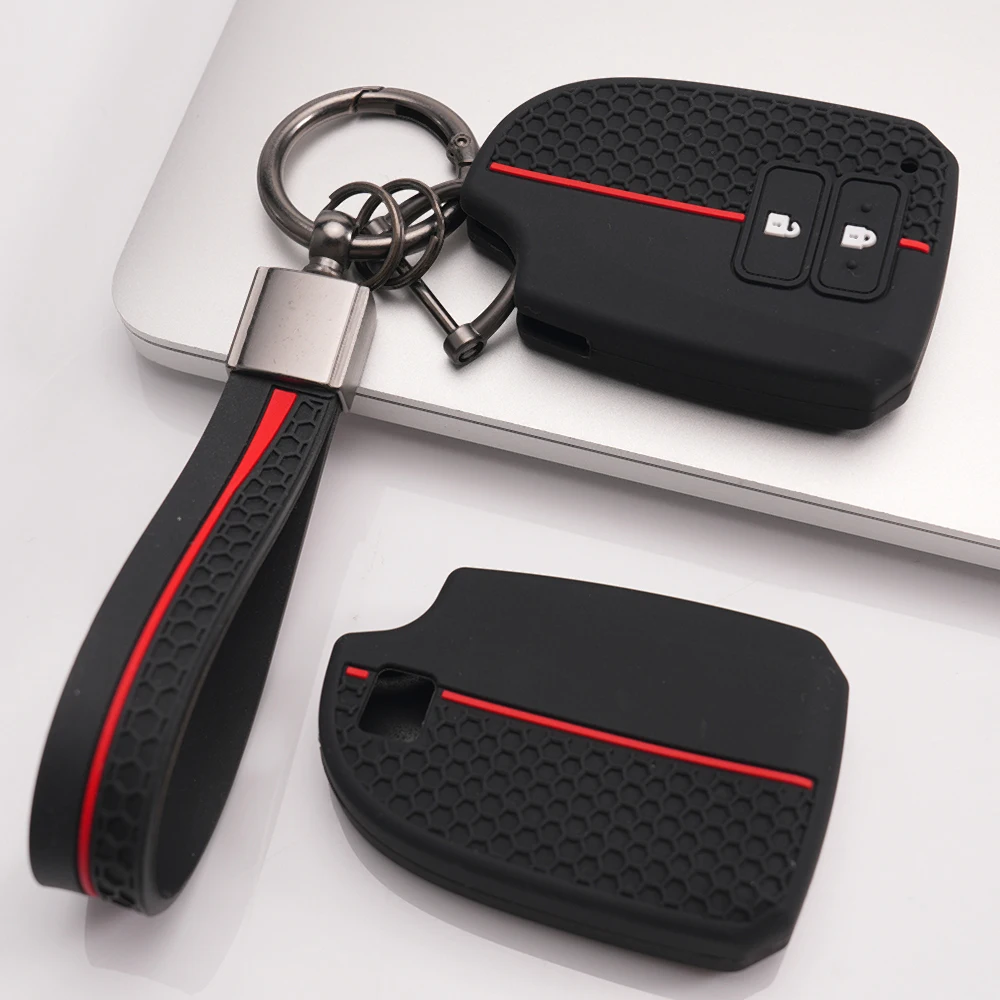 Key Case Cover With Chain For Toyota Yaris X Yaris L Sedan Vios FS EZ Verso Vitz Aqua Prius C IQ Ractis Belta Corolla Axio Wish