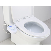 1PC Adjustable Bidet Toilet Seat Attachment Cold Water Self-Cleaning Washing Nozzle Water Pressure Personal Hygienic Ass Sprayer