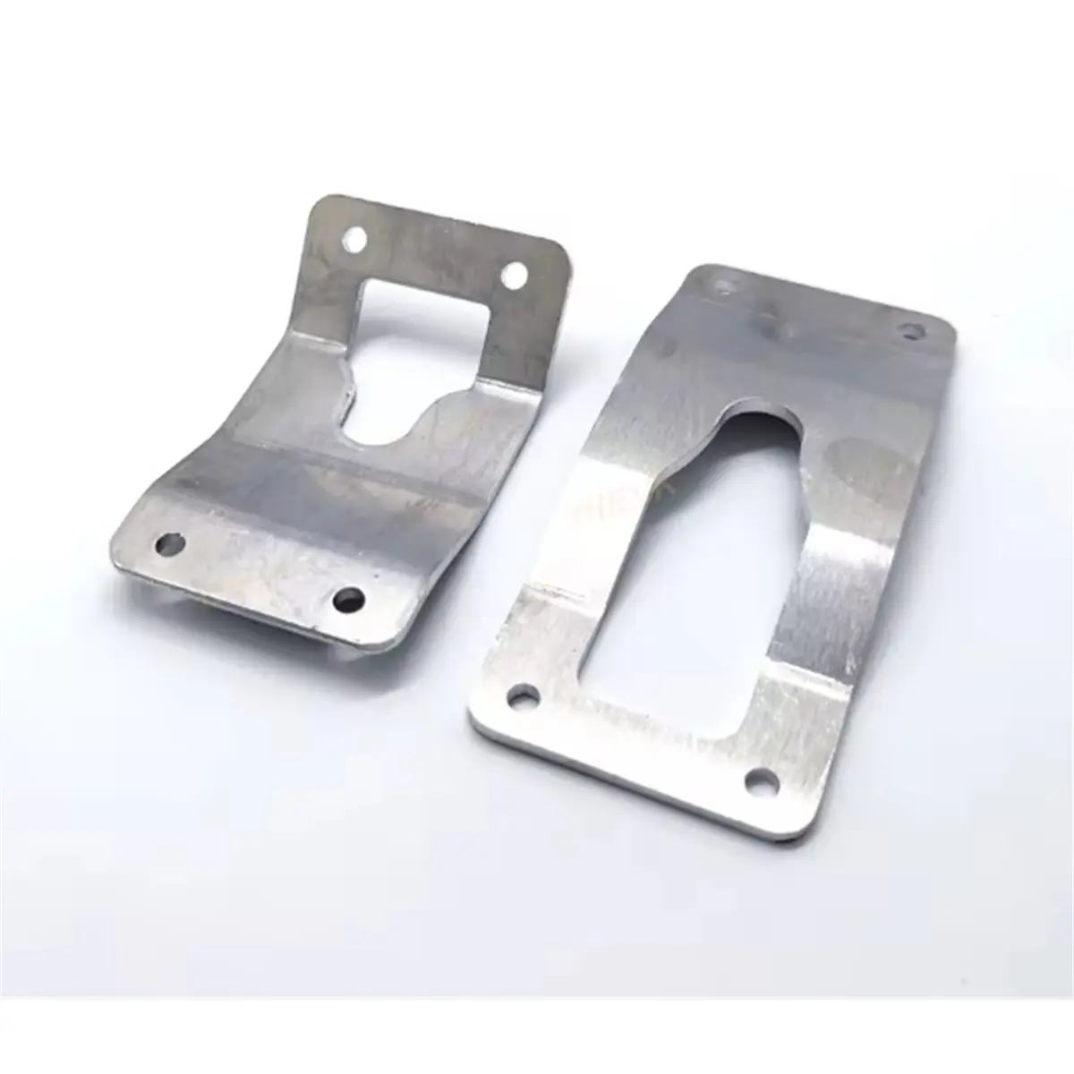 #00S Motorcycle Trunk Base Plate,Motorcycle Bottom Quick-Release Mounting Slot (Silver) image 4