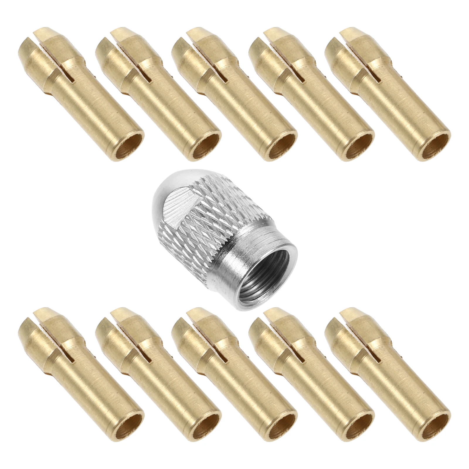 1 مجموعة مصغرة الحفر تشاك صغيرة النحاس تشاك يموت كوليت لقط محول أداة دوارة كهربائية ماكينة الطحن لقط محول