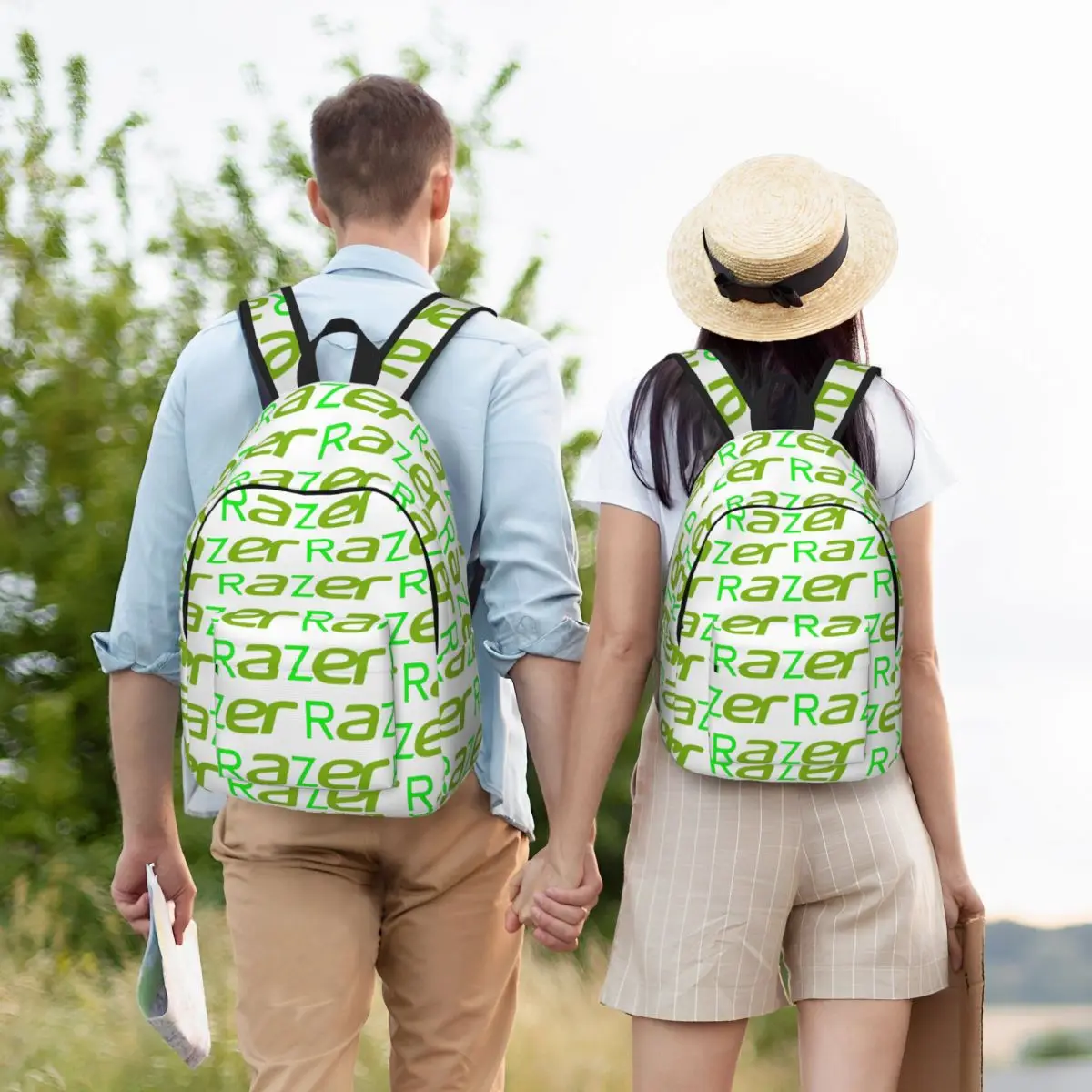 Acer And Razer Combined (RaZer) Backpack Hot Sale Daypack Large Capacity Children BookBag School Bag Shoulder Bags for Men Women