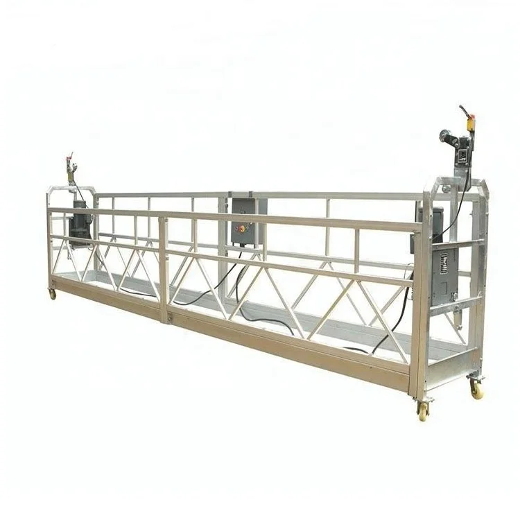 Rich Stock hanging scaffolding installation suspended working platform cradle building