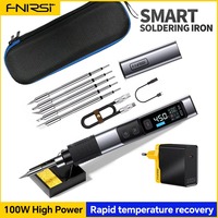 FNIRSI HS-02 High-Precision Temperature Control Tool DC 20V 100-450℃ PD 100W Professional Repair Companion