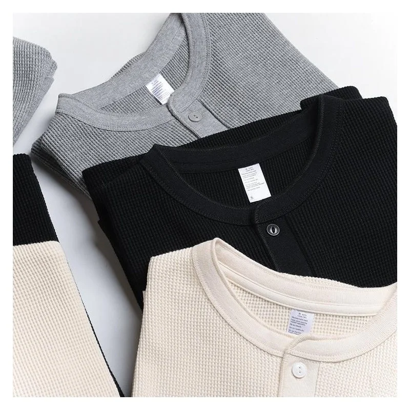 

Loose Fit Long Sve Men's T-irt 2024 Spring Autumn plus Size 300 Pou American Retro High Street Elastic Base irt Top