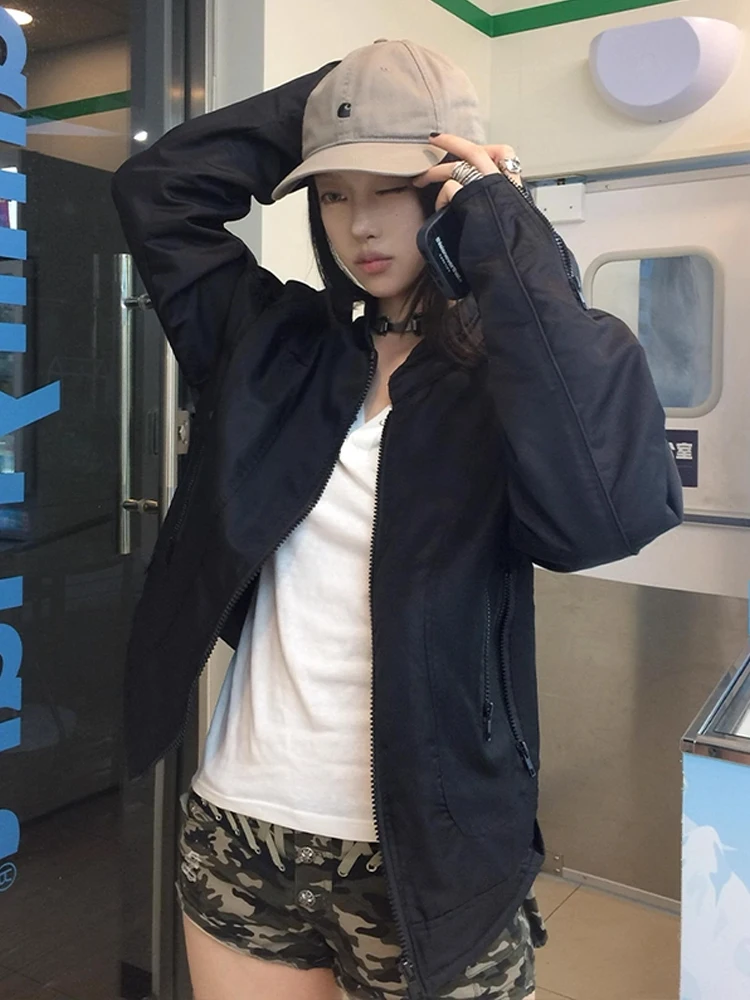 الأمريكية Sle ort سستة البيسبول Jaet الرجال النساء الخريف كلينفيت الوقوف طوق الطيران ملابس خارجية غير رسمية ألياف البوليستر