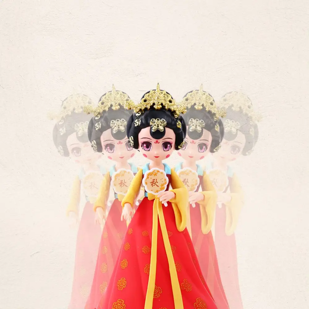 Traditional Chinese Style Wobbling Ornament Decorative Desktop Figurine Tang Dynasty Culture Inspired Creative Home Gift