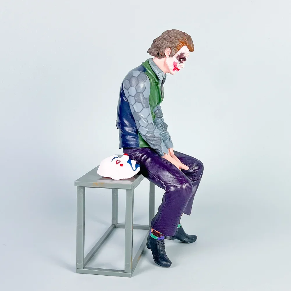 New Joker Heath Ledger Action Figures Car Roof Decoration Portable Wild Mask Statue Model Car Doll Toy Collection Christmas Gift view 3