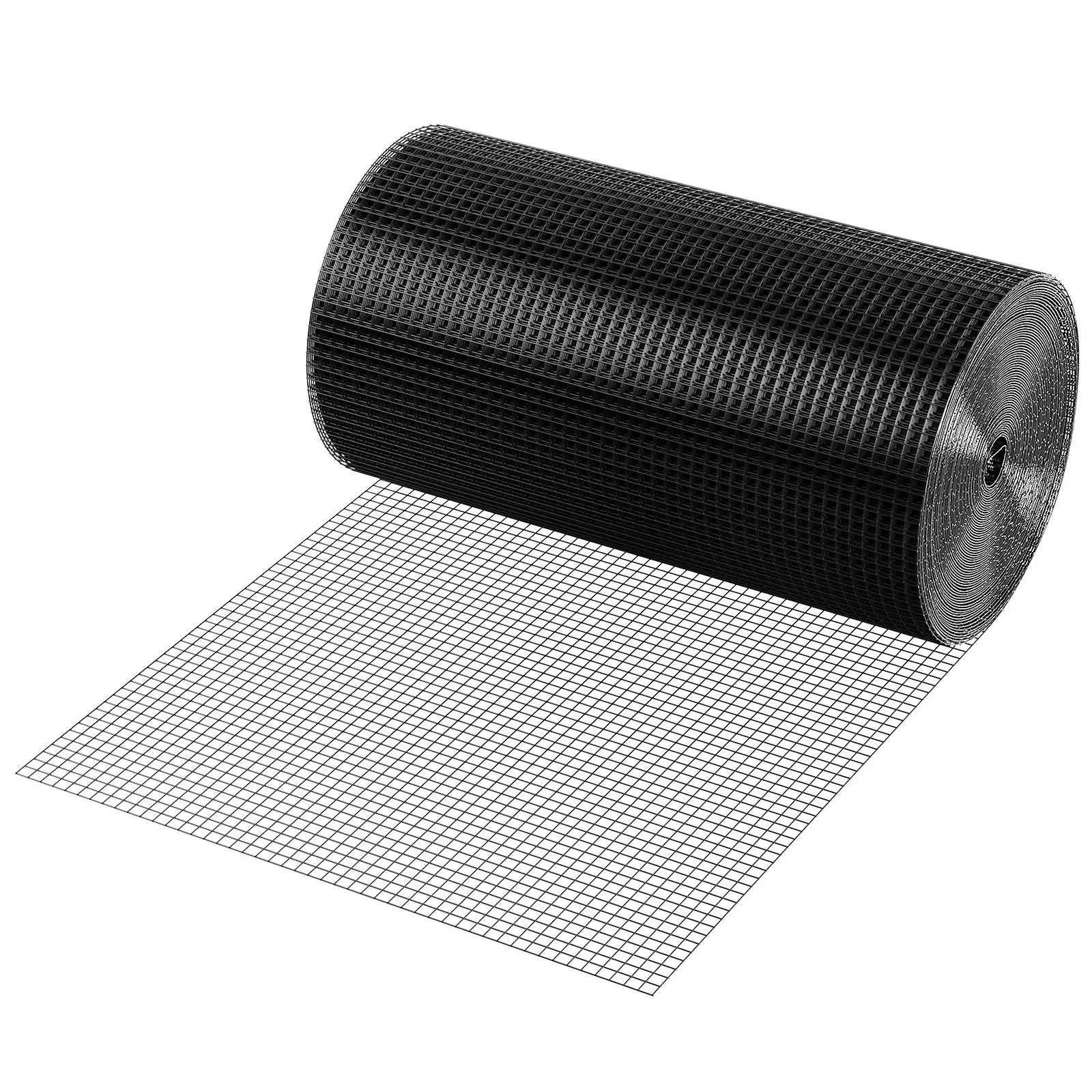 Hardware Cloth, 24'' x 100' Galvanized Wire Mesh Roll, 19 Gauge Chicken Fence, Vinyl Coating Metal for Coop Barrier, Rabbit