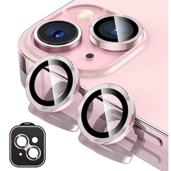 Glitter Diamond Tempered Glass Camera Lens Protector Cover For iPhone 15 Pro Max 14 Plus 13 Mini 15Pro 14Pro Phone Protection