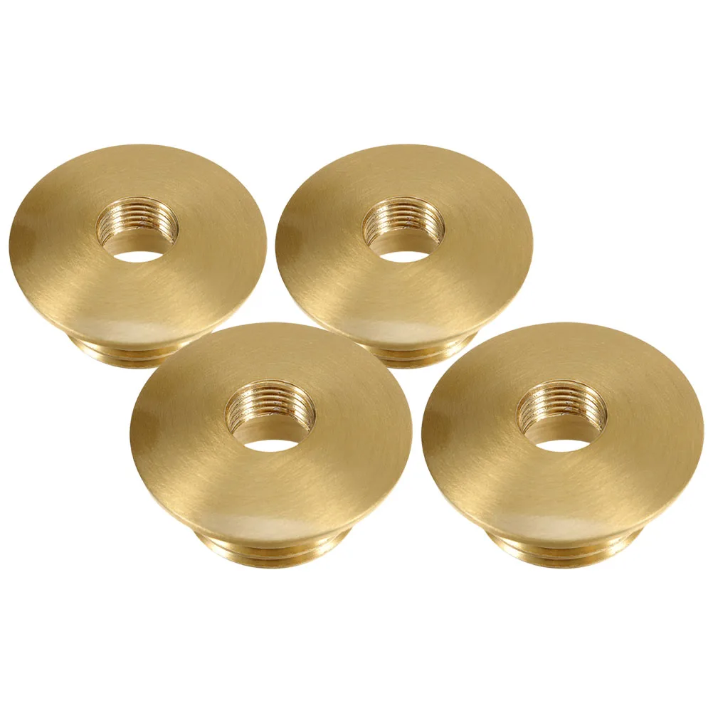 

4pcs Lamp Head Accessories Metal Lamp Nut 09cm Hole Threaded Secure Fit Easy Installation Lighting Fixtures Lampshade