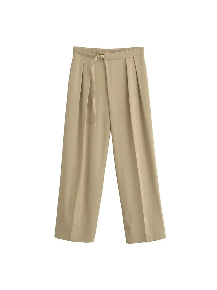 

Autumn new women's clothing all-match fashion high waist slim comfortable simple wide leg casual trousers for women