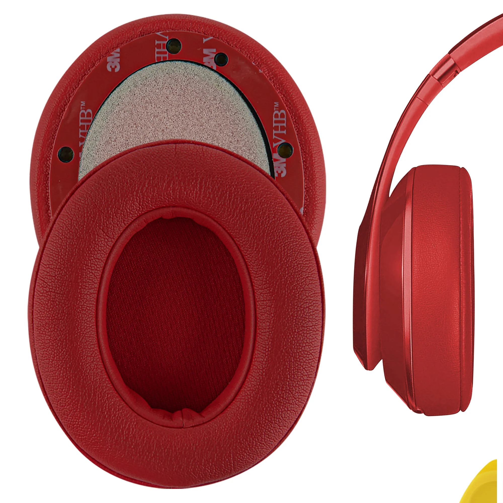 

Амбушюры Geekria для беспроводных наушников Beats Studio 3 Studio 3,0 (A1914), сменные наушники, протеиновые кожаные амбушюры, накладки, подушки