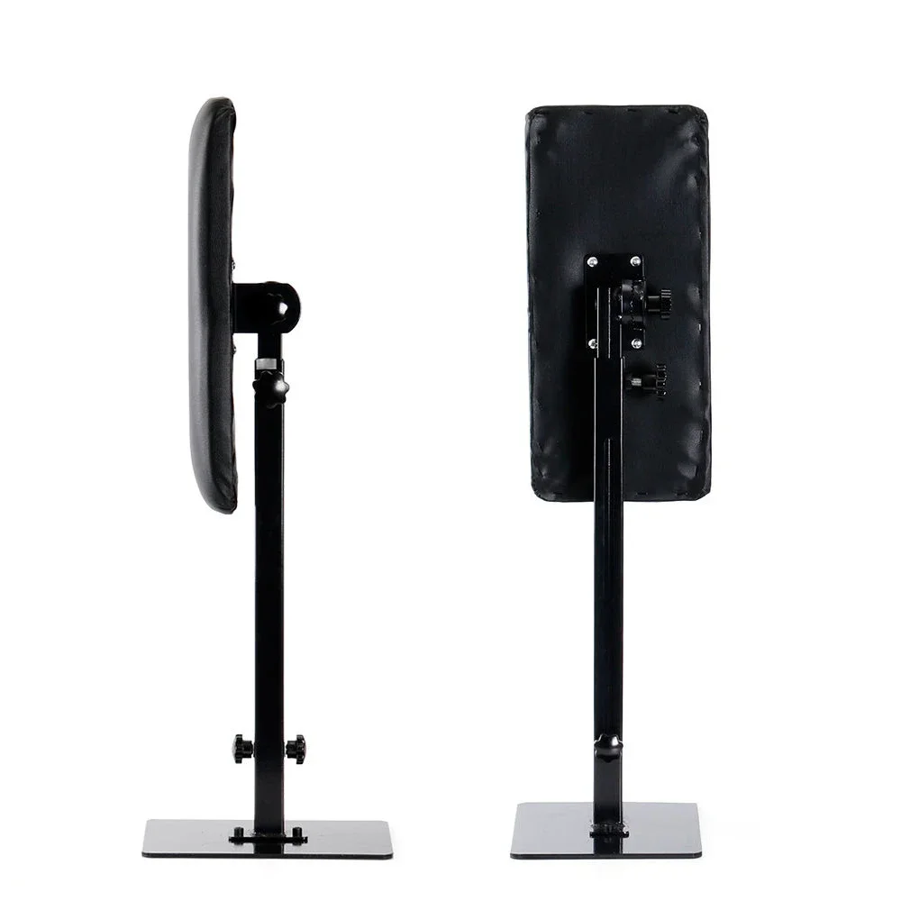 68-100cm Adjustable Height Heavy Duty Iron Tattoo Arm Leg Rest Stable Full Armrest Tattoo Tripod Portable Stand   Tool