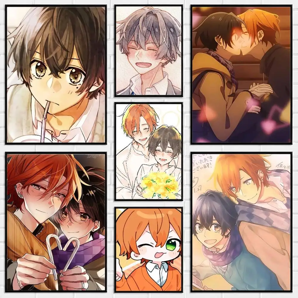 Sasaki to Miyano BL Poster Versatile HD Waterproof Wall Art Self-Adhesive Decor for Any Space Ideal Gift