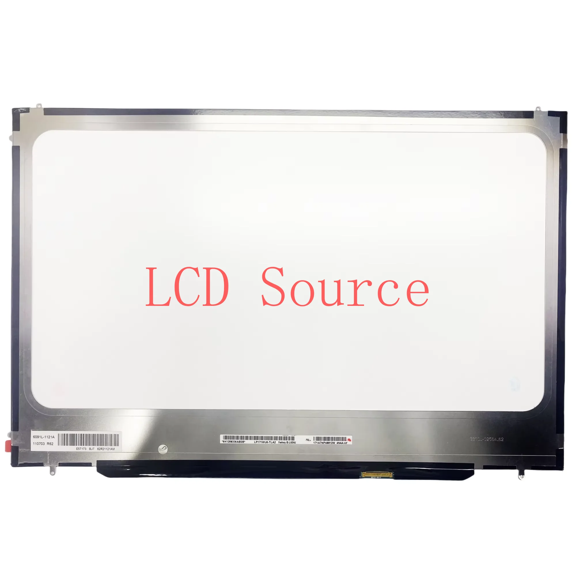 LP171WU6 TLA2 17 بوصة عرض 1920X1200 استبدال شاشة الكمبيوتر المحمول LCD