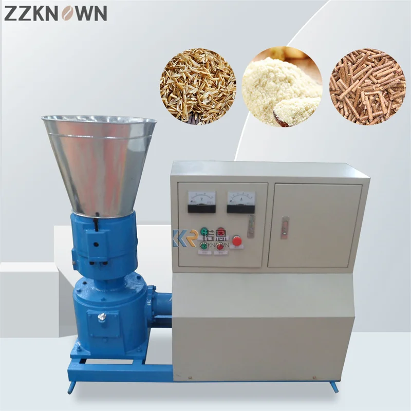 Animal Feed Pellet Machine Fertilizer Equipment Extrusion Granulator Chicken Livestock Poultry Processing Making Machines