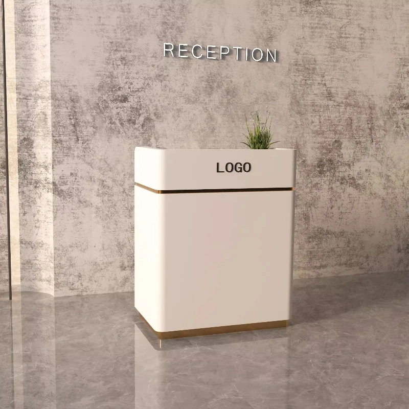 

Reception Counter Desks Shop Counter Beauty Salon Beauty Room Hairdresser Portable Podium Table Design Office Home Furniture