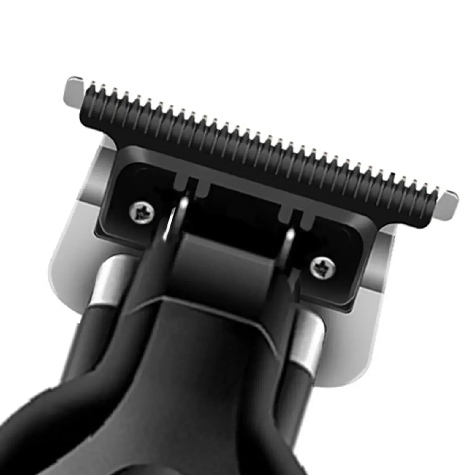 Kemei-Clippers de cabelo preto sem fio para homens, barbeiro profissional, recarregável USB, sem fio, corte de cabelo