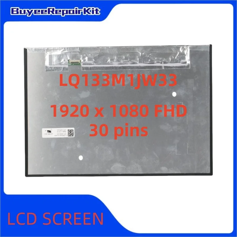 Imagem -02 - Original 13.3 Polegada Lq133m1jw33 Lq134n1jw45 Lq134n1jw48 Tela Lcd 1920x1080 1920x1200 30 Pinos 40 Pinos