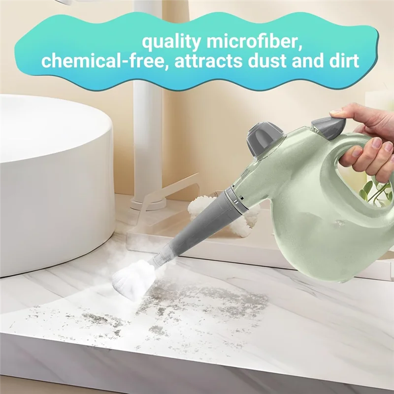 For Bissell Steam Shot 10 Pack Microfiber Cloths For Handheld Steam Cleaner- For Dupray Wagner Mcculloch Pursteam Compatible