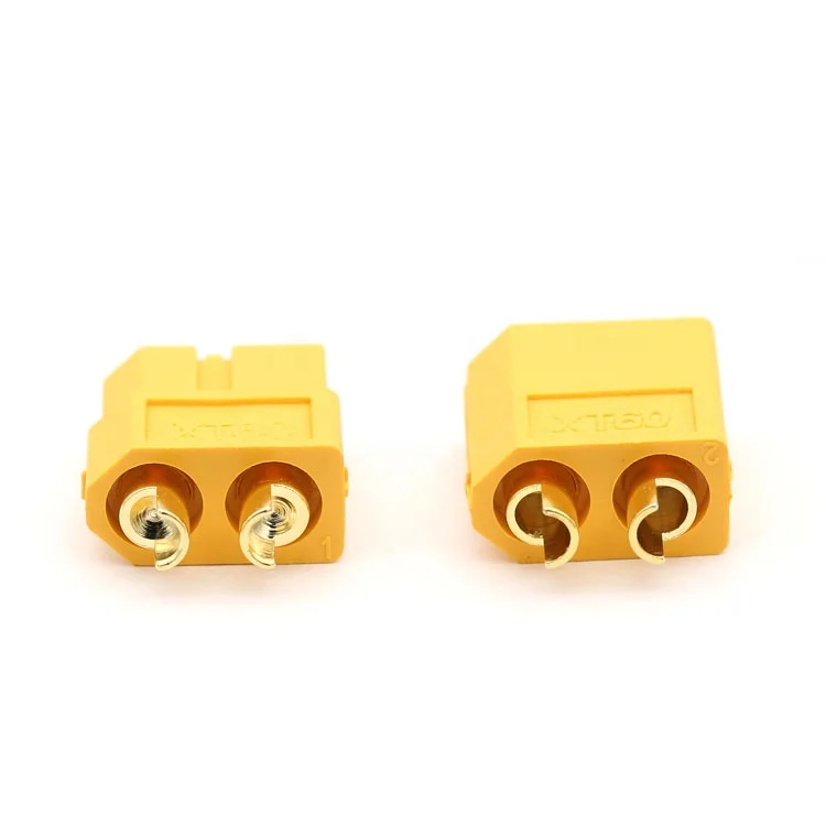 50PCS Amass Brass 3.5mm 30A Banana Plug Male To Female XT60 High Quality Power Connector For RC Drone And Boat Lipo Battery