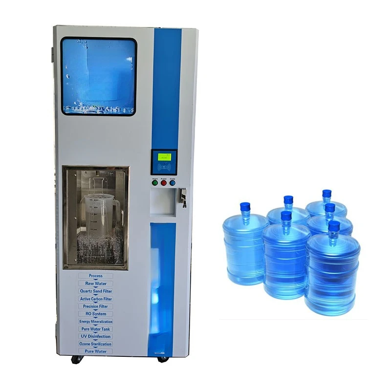 Factory Supply Cheap Price Vending Machine Water Dispenser Coin Operated Purified Water Vending Machine For Drinking Water